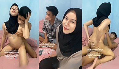Tante Hijab Mabar Sama Brondong Dikosan